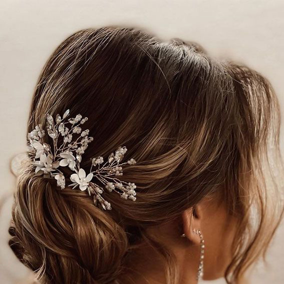 Wedding Dress Hairstyles 2024: The Most Trendy Bridal Head Ideas